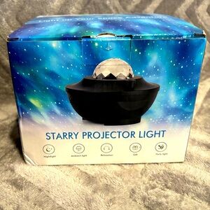 Star,Galaxy,Night Light ProjectorLED Galaxy Ocean Wave Projector Bluetooth Music